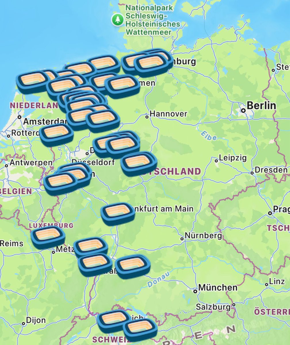 Ostdeutschland ist Lava