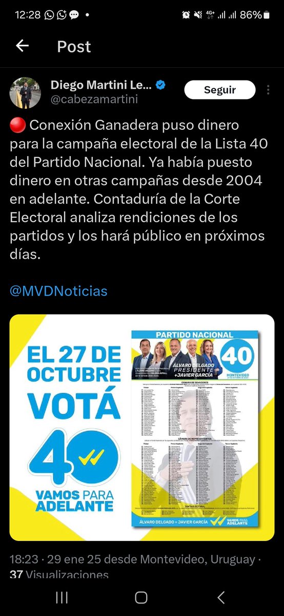 _elDealerDeLuis's tweet image. Mirá Matilde!!

TU LISTA.

Saben los afectados q Basso y Carrasco bancaron tu lista?