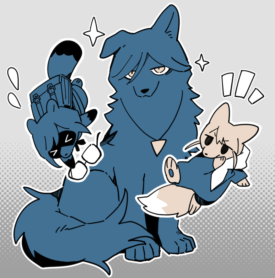 あざジャスとセンター長の本編関係ない絵！！
都市伝説解体センター面白かったな……