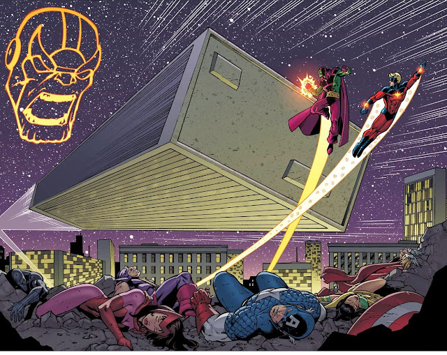 InTHORmation's tweet photo. IN YOUR LCS 11 YEARS AGO TODAY
THANOS ANNUAL #1
(W) Jim Starlin (A) Ron Lim (CA) Dale Keown
Thanos faces Mephisto, his future self, the Avengers &amp; more!  Learn how a past Thanos defeat triggered events will redefine the Marvel Universe!
Thor is in 3 panels. He's unconscious in 2. https://t.co/aE4ckEyHnz