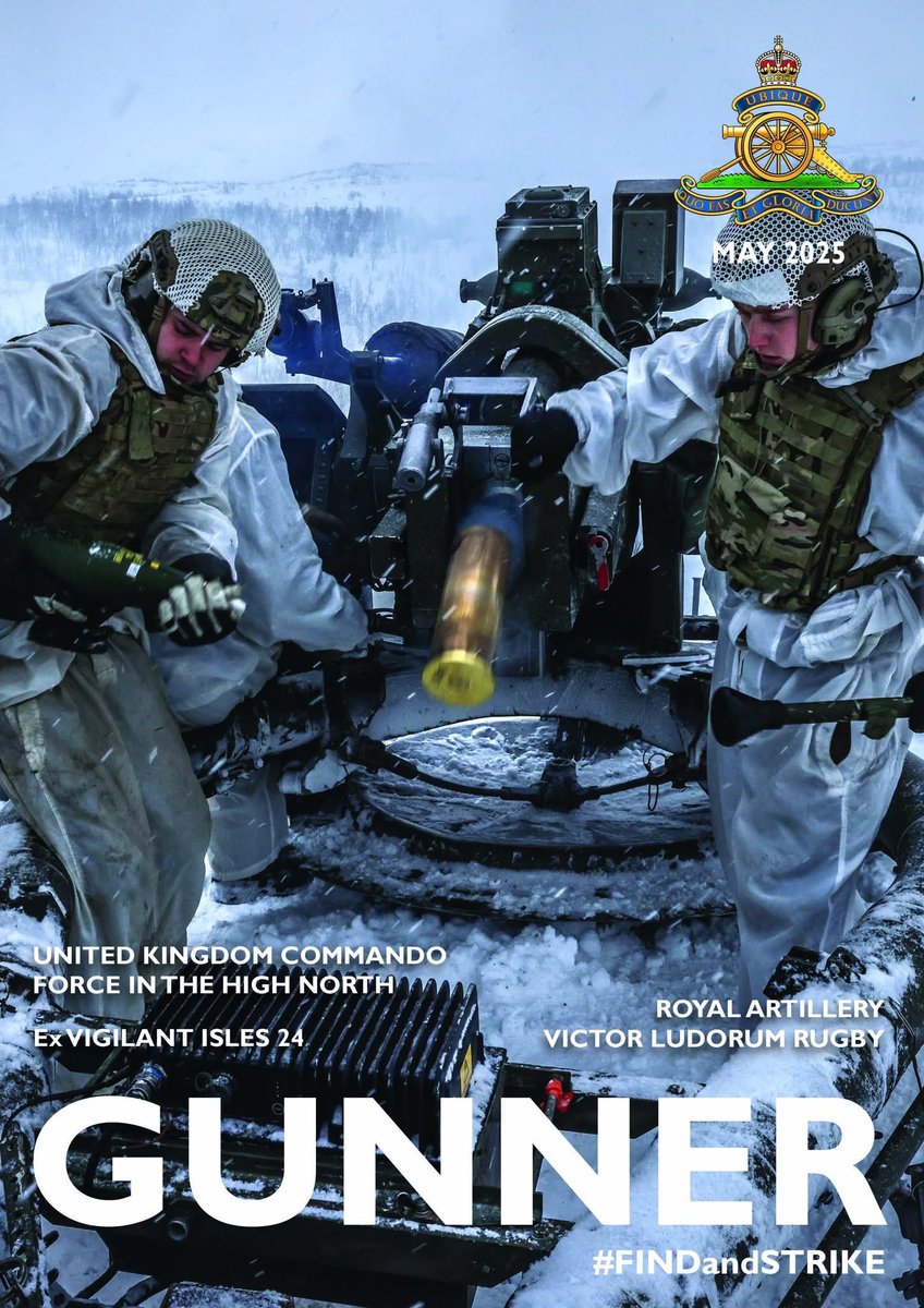 Gunner Net (@gunner_net) on Twitter photo View the latest copy of Gunner here⬇️
bit.ly/GnrMay25
#FINDandSTRIKE #royalartillery #Ubique
<a href="/royalartillery1/">Royal Artillery</a> View the latest copy of Gunner here⬇️
bit.ly/GnrMay25
#FINDandSTRIKE #royalartillery #Ubique
<a href="/royalartillery1/">Royal Artillery</a>