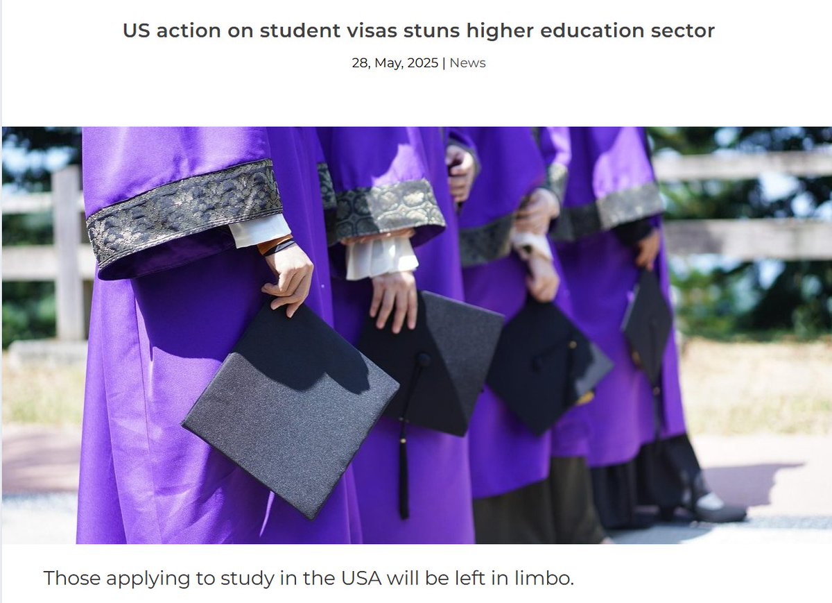 Kat Cauchiππππ¦π°π» (@k_cauchi) on Twitter photo 'US action on student visas stuns higher education sector'. Learn about why those applying to study in the USA will be left in limbo in #RISEEduMag #HE #HigherEducation #StudyAbroad #InternationalStudents <a href="/TechHeaddd/">TechHeaddd | Tech writer</a> <a href="/NetSupportGroup/">NetSupport</a>
riseedumag.com/us-action-on-s⦠'US action on student visas stuns higher education sector'. Learn about why those applying to study in the USA will be left in limbo in #RISEEduMag #HE #HigherEducation #StudyAbroad #InternationalStudents <a href="/TechHeaddd/">TechHeaddd | Tech writer</a> <a href="/NetSupportGroup/">NetSupport</a>
riseedumag.com/us-action-on-sβ¦