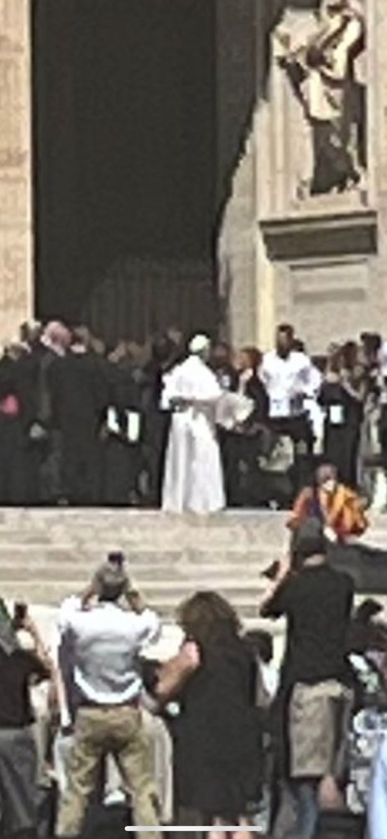 Come to Rome, get to see the new Pope 😀