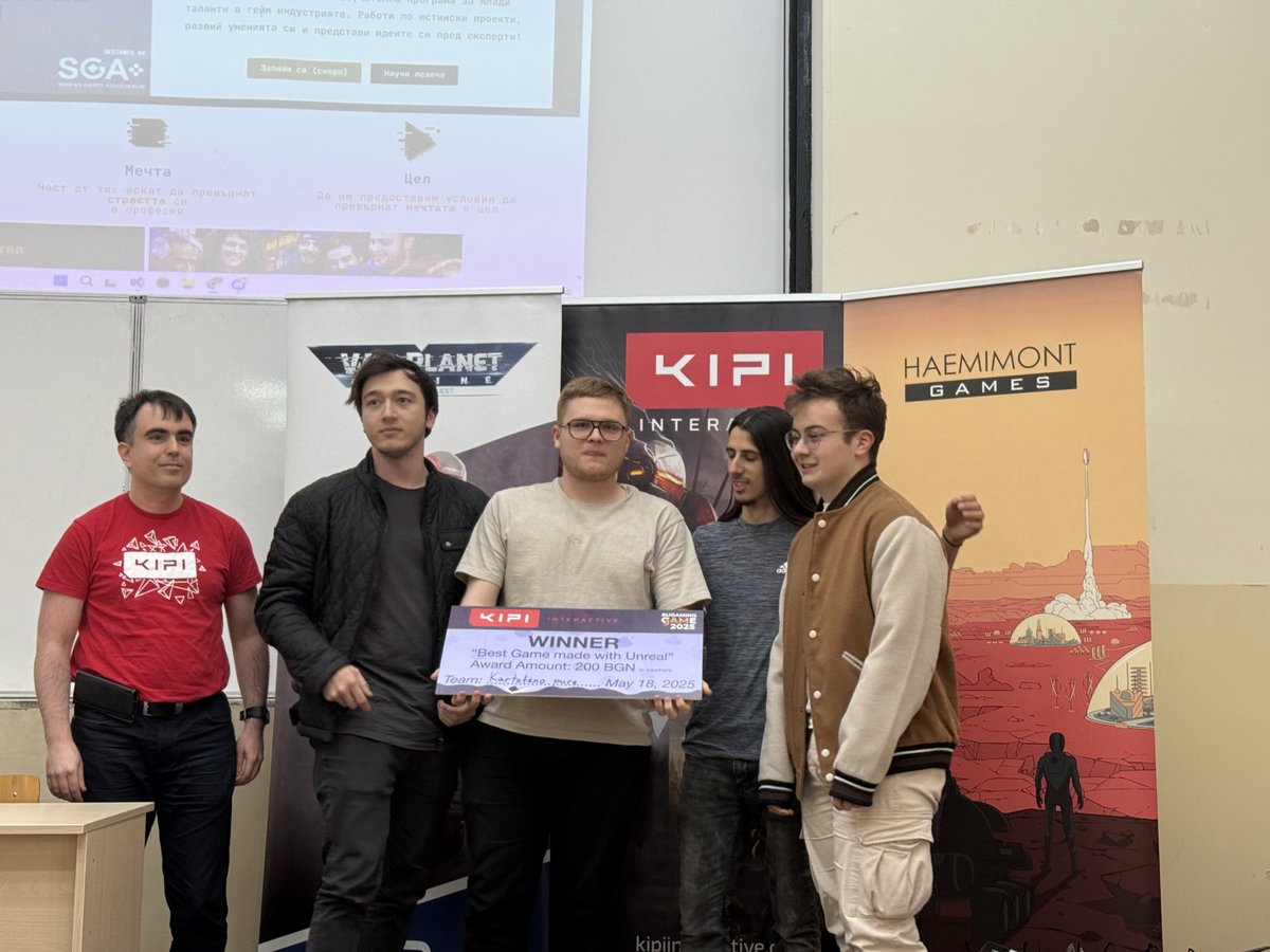 kipiinteractive's tweet image. This month we gave our support to the local Game Development scene by giving a special &quot;Best Game made with Unreal&quot; reward during SUGAMING Game Jam 2025!