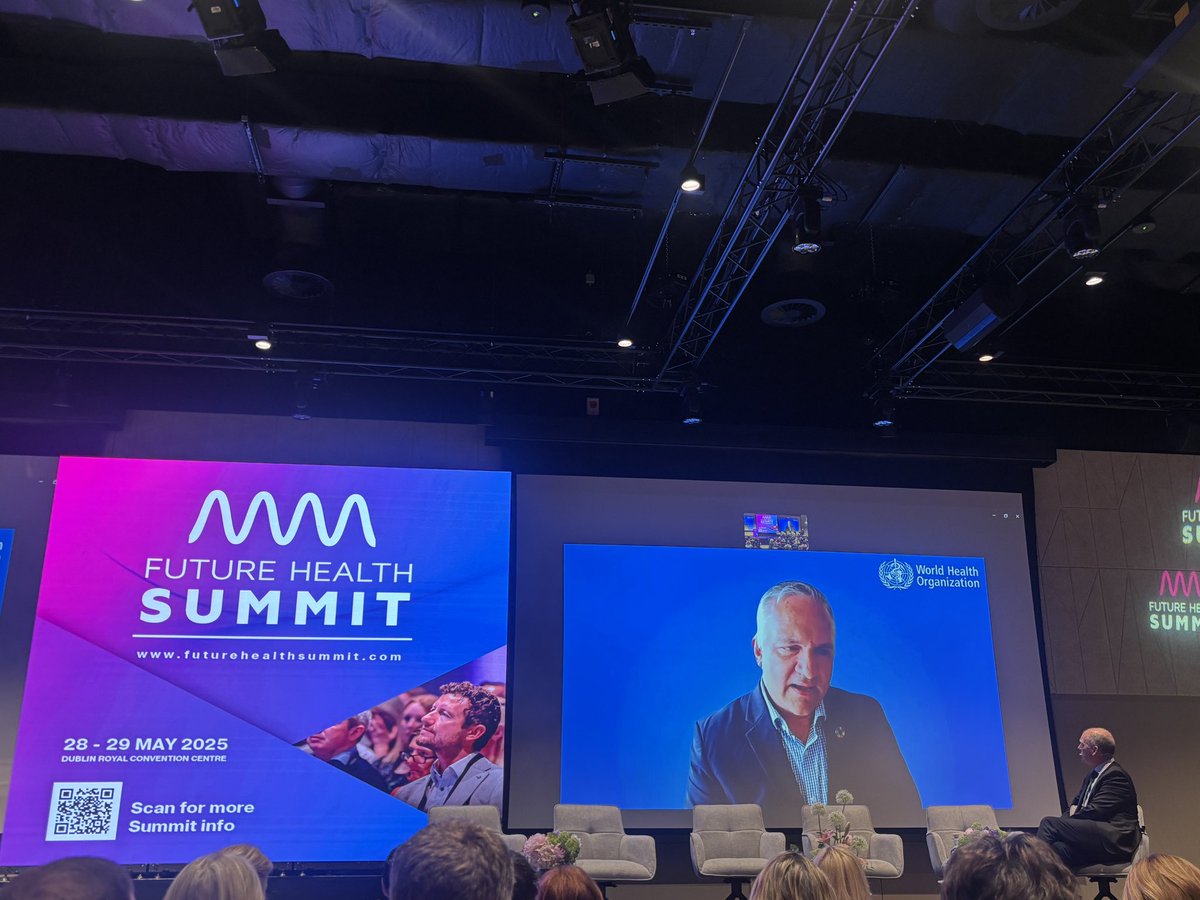 St Vincent's University Hospital (SVUH) (@svuh) on Twitter photo “Ireland is a leader in health workforce training & has a strong global voice.”
At #FHSummit25, Dr Alain Labrique, Digital Health Director <a href="/WHO/">World Health Organization (WHO)</a>, calls for practical, sustainable investment in global digital health
How can 🇮🇪 help drive transformation that leaves no one behind? “Ireland is a leader in health workforce training & has a strong global voice.”
At #FHSummit25, Dr Alain Labrique, Digital Health Director <a href="/WHO/">World Health Organization (WHO)</a>, calls for practical, sustainable investment in global digital health
How can 🇮🇪 help drive transformation that leaves no one behind?