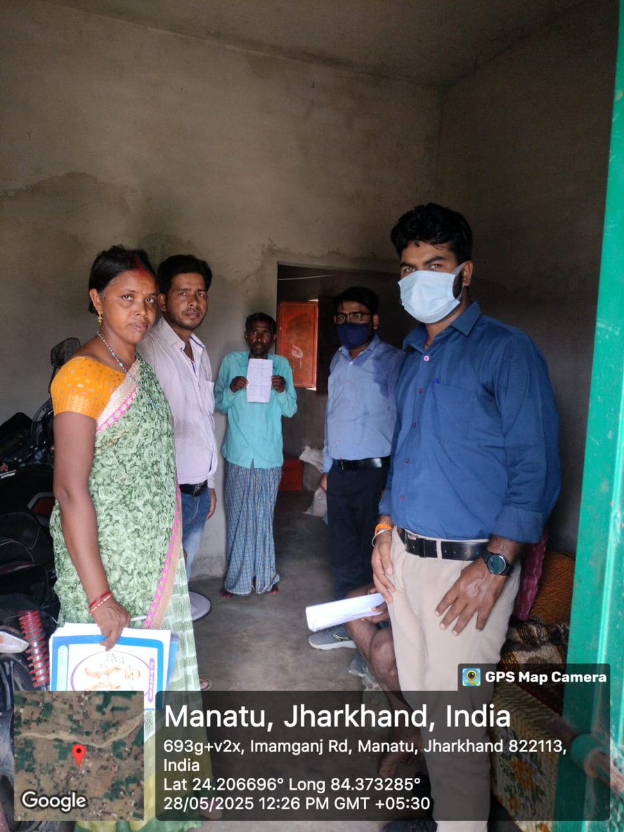 tryppsa's tweet photo. HOME VISIT BY TRY FIELD STAFF IN THE DISTRICTS OF JHARKHAND https://t.co/AuBrrAn63k