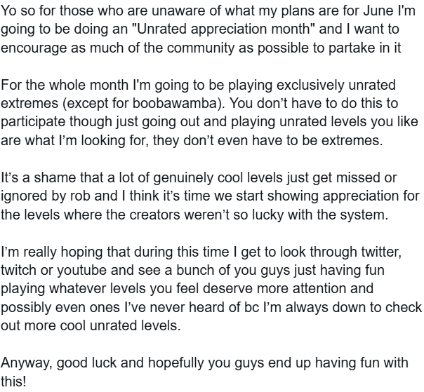 Retweets appreciated, this is something I'm really hoping I can get a decent number of people on board with