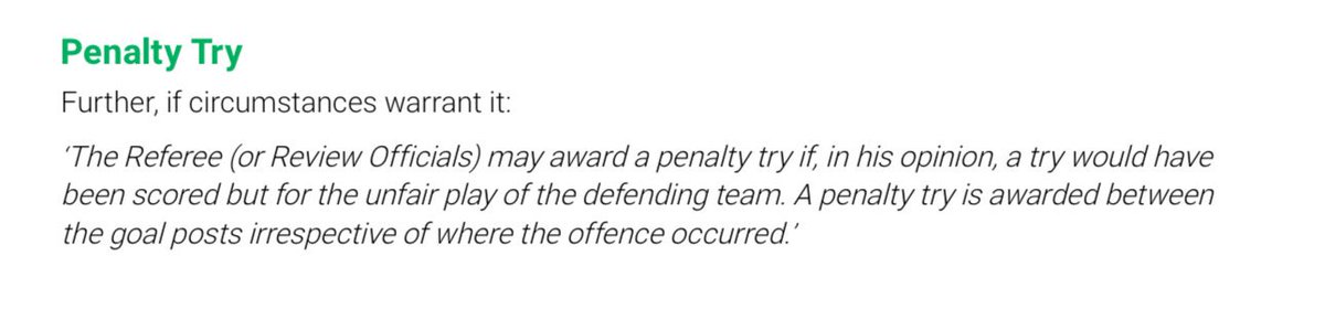 Adamdbain's tweet photo. @klafmras @HKhutchi They removed the certain from it a few years ago. Yet another NRL grey area. Not saying that was a penalty try, just that they changed the definition. https://t.co/IOj9NadUWN