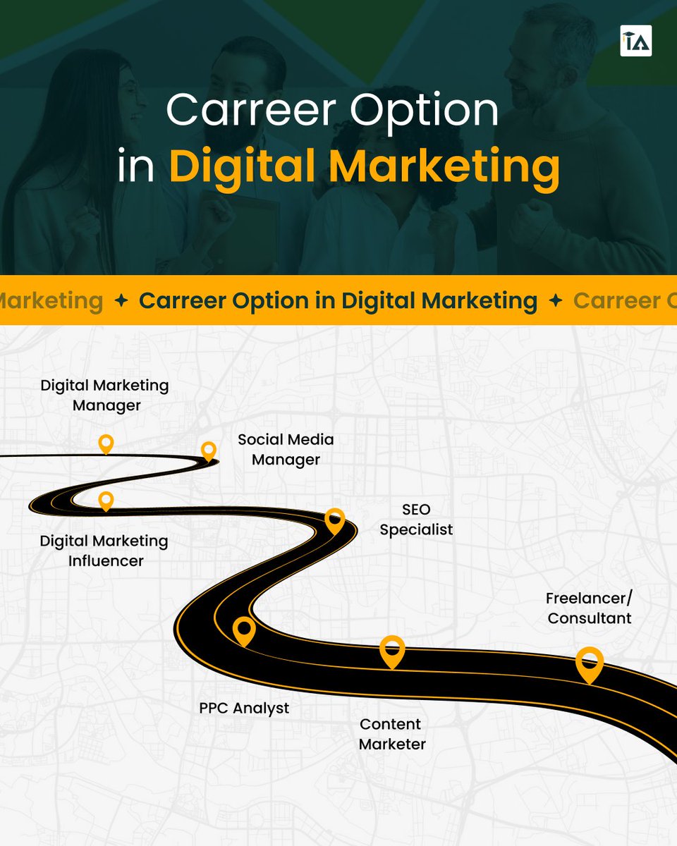 academy_inbound's tweet image. 📈 If you choose to pursue a Digital Marketing course, a world of exciting career opportunities awaits you.

From SEO Specialist to Social Media Manager, PPC Analyst to Content Marketer — these roles are in high demand and growing fast.

#DigitalMarketing #InboundAcademy