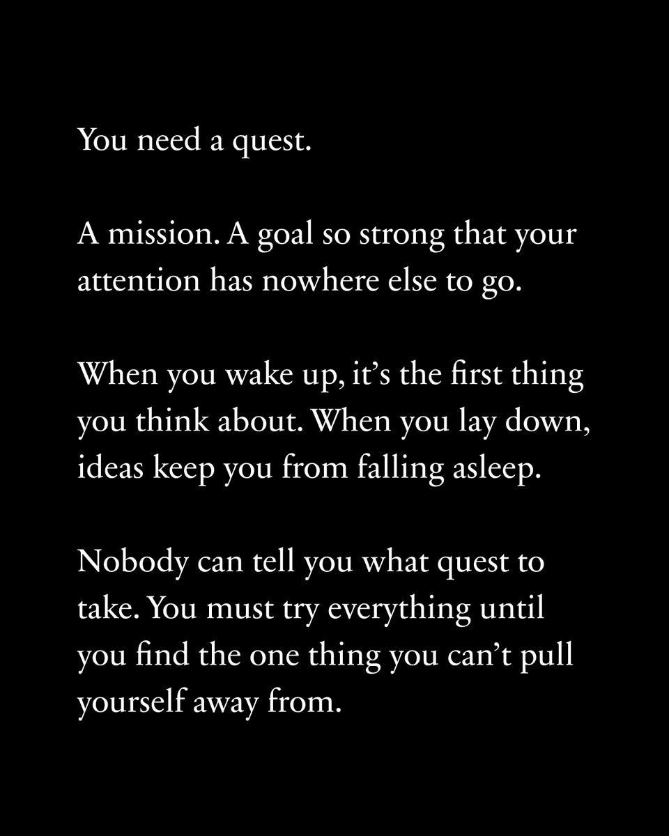 thedankoe's tweet photo. distractions are the byproducts of goals you don't care about https://t.co/K4CyjmZDLC