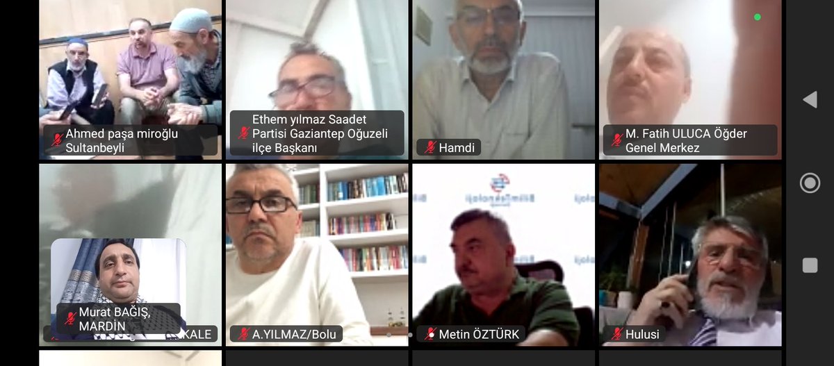ÖĞ-DER'in gündemi GAZZE
Genel Başkanımız <a href="/NumanGokmn/">Numan Gökmen</a>, yönetimlerimiz ve yaklaşık 5️⃣0️⃣0️⃣ eğitimcinin katılımıyla <a href="/SuurluOgretmen/">ÖĞ-DER</a> olarak Eğitimci Yazar Doç. Dr. Harun BEKİROĞLU Hocamızla ZOOM üzerinden "SİYONİZM İDEOLOJİ VE SOYKIRIM" konulu e-Eğitim çalışmasını gerçekleştirdik.