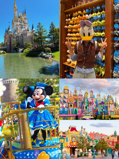 ディズニーの旅はとても幻想的です!シンデレラ城からミッキーミニーの世界まで、どこもかしこも魔法だらけです!