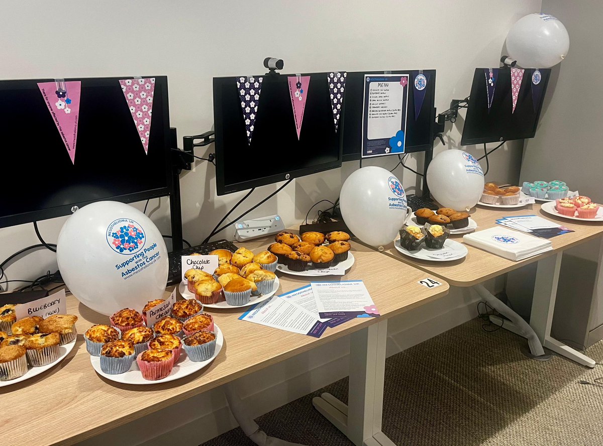 Our Cambridge AOD team has been busy baking delicious muffins and cupcakes to support <a href="/Mesouk/">Mesothelioma UK</a> Muffins for Meso in May 🧁🌟 

If you’re in the office today, please do join us for a sweet (or savoury!) treat!

#MuffinsForMeso #BakingForACause <a href="/PIandMedNeg/">Irwin Mitchell Personal Injury & Med Neg</a> <a href="/irwinmitchell/">Irwin Mitchell</a> #Cambridge