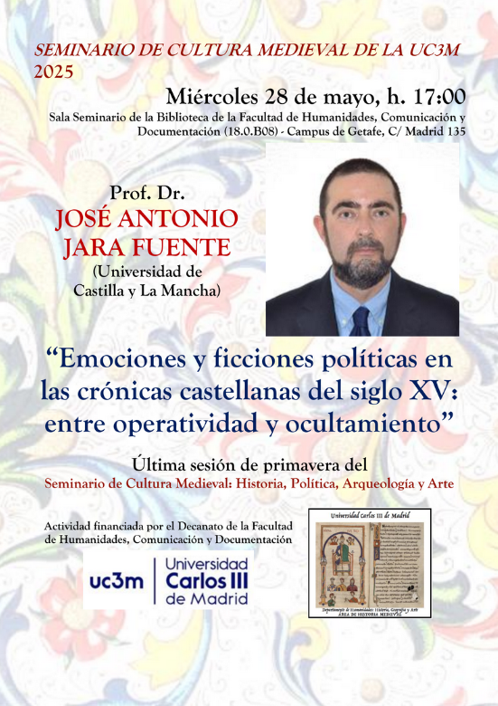 Seminario de Cultura Medieval | UC3M tweet media