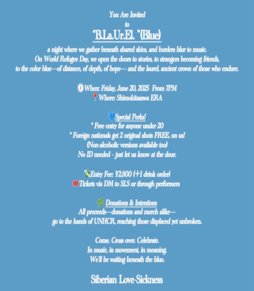 pellucid_night's tweet photo. 6/20 (FRI)

@IceCoveredLUV pre.
"https://t.co/ktCKVRIdFP.Ur.El"

19:00 OPEN / START
📍@RDS_ERA 
🎫¥2,800 (+1Drink Order)
U-20 : Admission Free!!

▷LIVE
Siberian Love-Sickness
Bbugs
PATERSON

▶︎DJ
村田タケル
やまださき
SPOT https://t.co/DMagVwBExk
