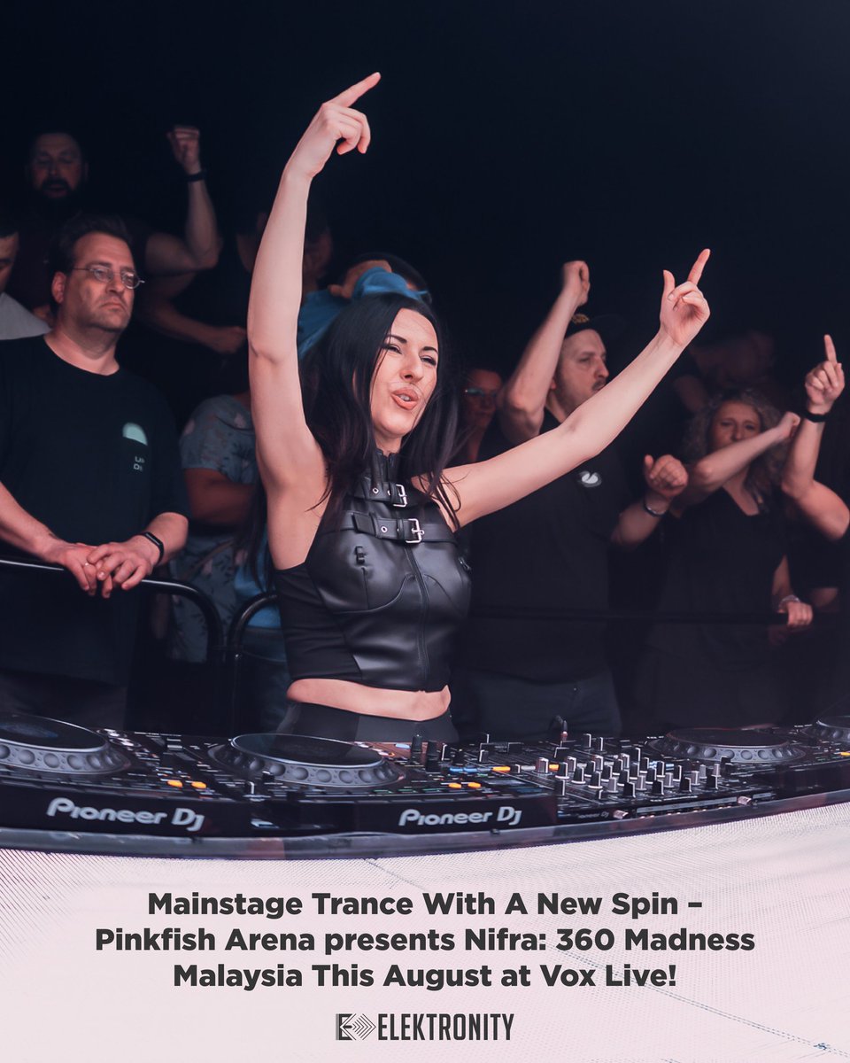 Already making explosive headline debuts with this exciting concept in Netherlands, <a href="/Nifra/">Nifra</a> returns to Kuala Lumpur bringing her 360 Madness tour for the first time in Asia 🌏