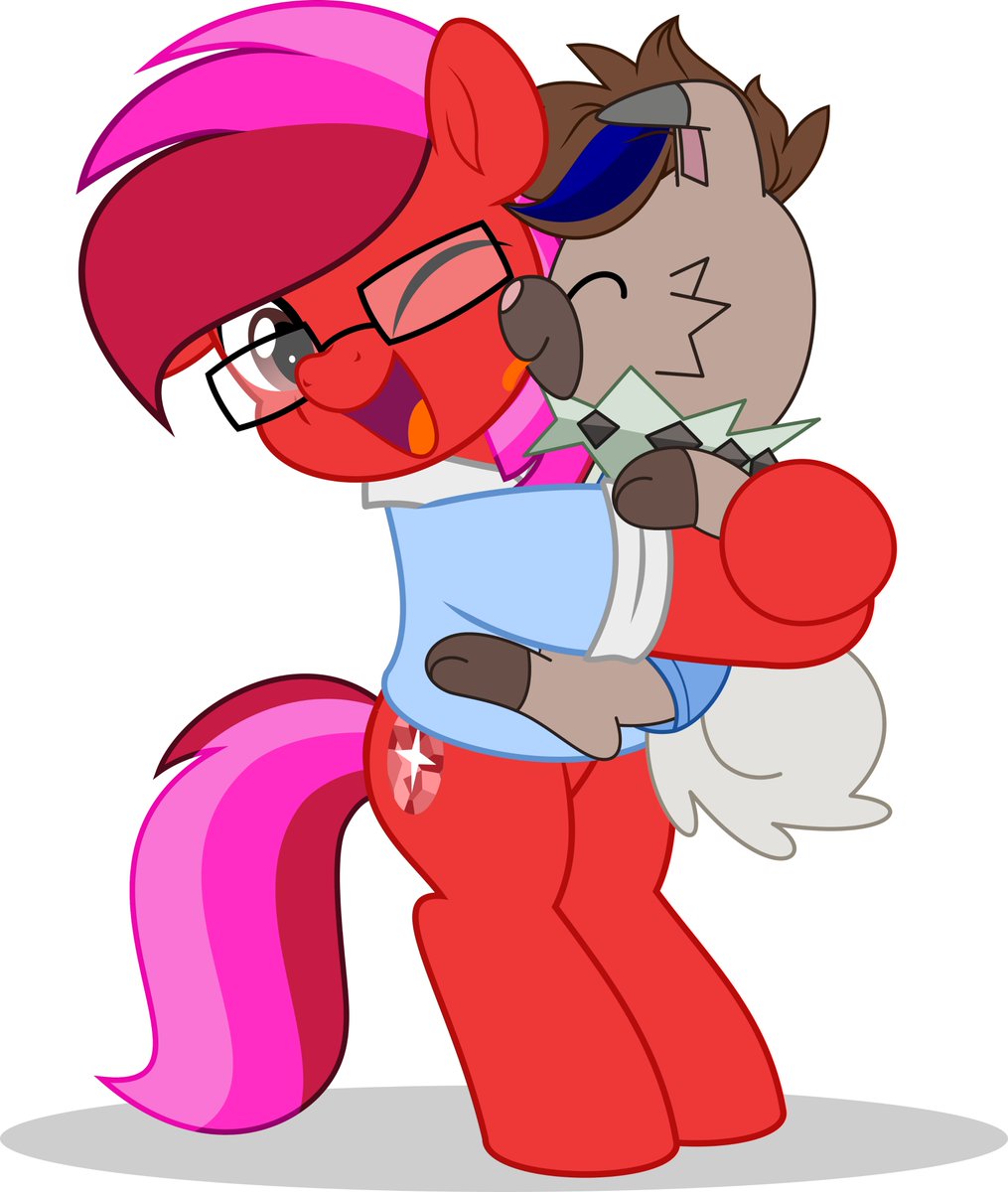 ruby_shines's tweet image. Ruby just giving his good long time friend love and care, I also got his character a bit redesign there.
Thanks @Jhayarr23PH for the YCH and my friend that got this for me again