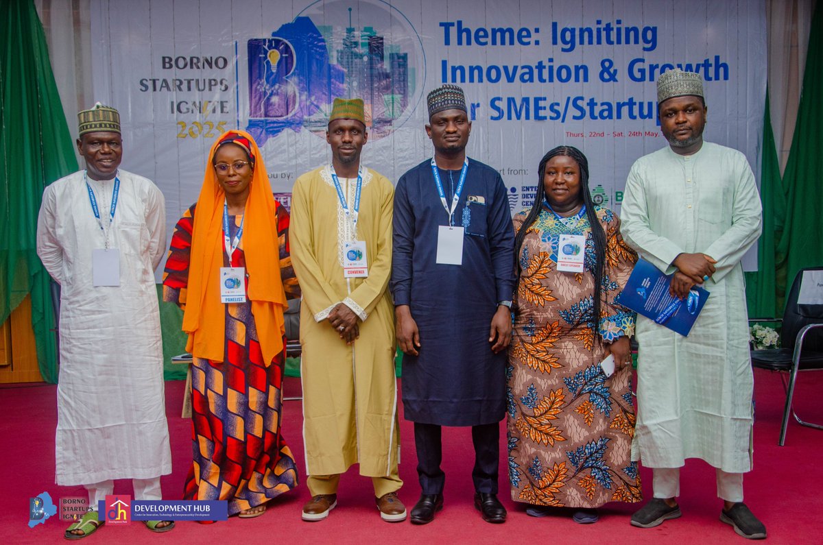 DevelopmentHubN's tweet photo. Borno Start-ups Ignite 2025 is a resounding success! Over the past 3 days, we witnessed innovation, collaboration, and the incredible potential of young entrepreneurs. Your passion, ideas, and energy have truly ignited hope for the future of start-ups in Borno. Here's to growth, https://t.co/jnyN9qN53D