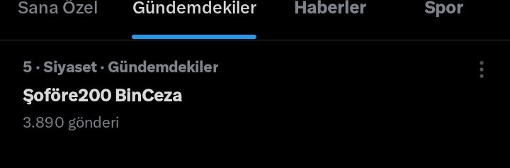 Şoföre200 BinCeza
#EhliyetAffı
Herkesin emeğine sağlık troll akını başladı rüzgarı arkamıza aldık. Şimdi çığ etkisi yaratalım neden 1. Olmayalım en az 3 milyon görüntüleme aldık 🤝❤
