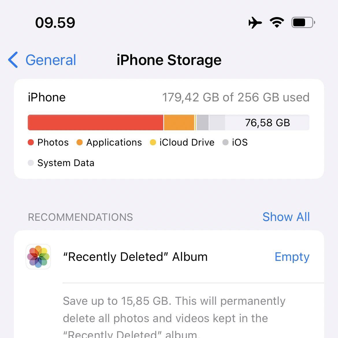 YAALLAH AKHIRNYA BISA NAFAS LIAT IPHONE STORAGE SEKARANG😭✊🏻

siapa disini yang storage nya sesek juga tapi gak mau langganan iCloud tiap bulan? pake cara aku aja⤵️

from this                           to this🥹