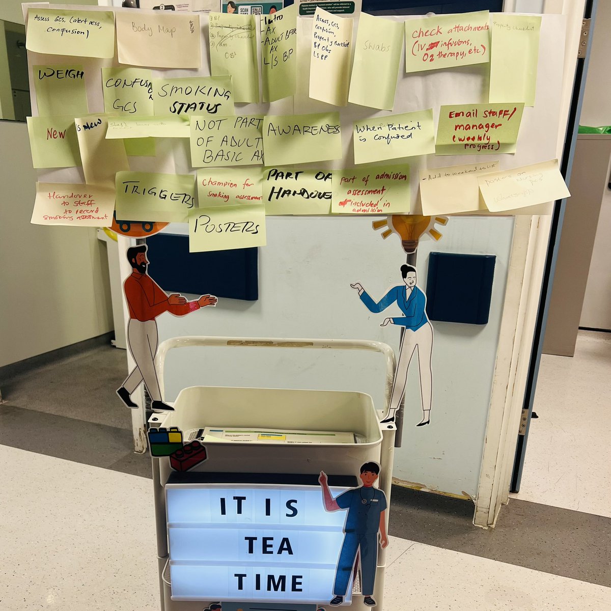 Vanessa De los Reyes (@rvanessadr) on Twitter photo The TEA Trolley isn’t just about training.. it’s a springboard for Quality Improvement too! ✨ Esther from the Smoking Cessation Team is using it to boost staff compliance with smoking assessments through bite-sized teaching, collaborative process mapping, and a staff-led driver The TEA Trolley isn’t just about training.. it’s a springboard for Quality Improvement too! ✨ Esther from the Smoking Cessation Team is using it to boost staff compliance with smoking assessments through bite-sized teaching, collaborative process mapping, and a staff-led driver
