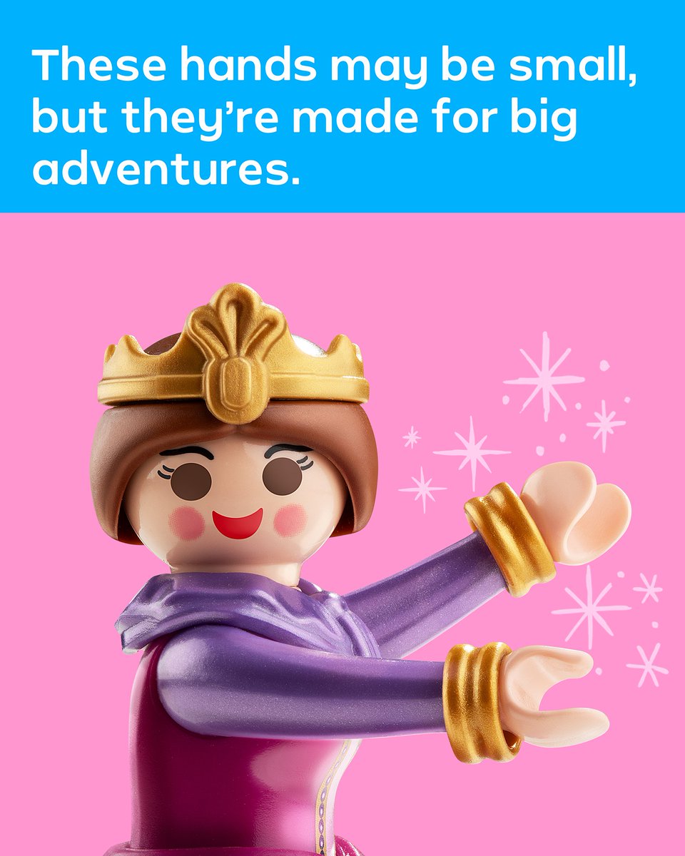 These hands hold history...and
Maybe a crown for royal occasions 👑🏆
#Playmobil #Princess #toys