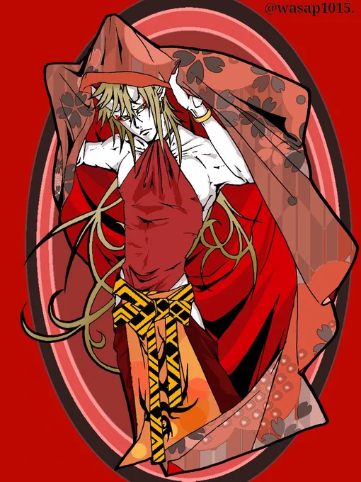 某、角キャラの被衣姿(フードも可)が好き好き侍角キャラお持ちの方、いらっしゃいませんかいたら見せて見たいんです← 