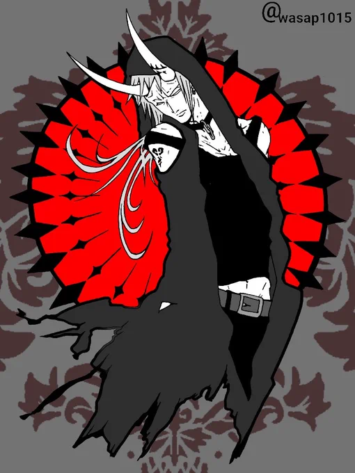 某、角キャラの被衣姿(フードも可)が好き好き侍角キャラお持ちの方、いらっしゃいませんかいたら見せて見たいんです← 