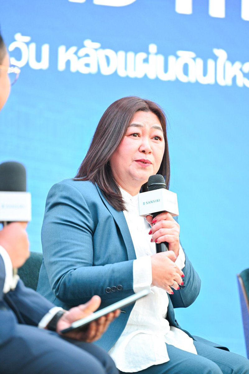 PlusPropertyTH's tweet photo. #ThePropertyExpert พลัสฯ ร่วมงาน BEYOND THE BLUEPRINTS 60 วันหลังเหตุแผ่นดินไหว ก้าวต่อด้วยพลังความร่วมมือ คุณนฤมล อาภรณ์ธนกุล รองกรรมการผู้จัดการฯ ร่วม Special Talk แชร์แนวทางการจัดการแผ่นดินไหว ไปจนถึงการใช้ข้อมูลอย่างเป็นระบบ เสริมความปลอดภัยและความเชื่อมั่นในทุกสถานการณ์ https://t.co/9WqyNpfjKl