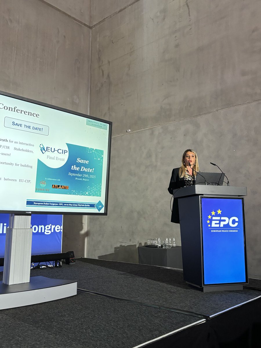 💡It’s been a week since the European Police Congress #EPC! We showcase our results and share our expertise on #Critical #Infrastructure #Protection.
Our coordinator once again highlighted the impact of #Knowledge #Hub in strengthening the resilience of CI across Europe.