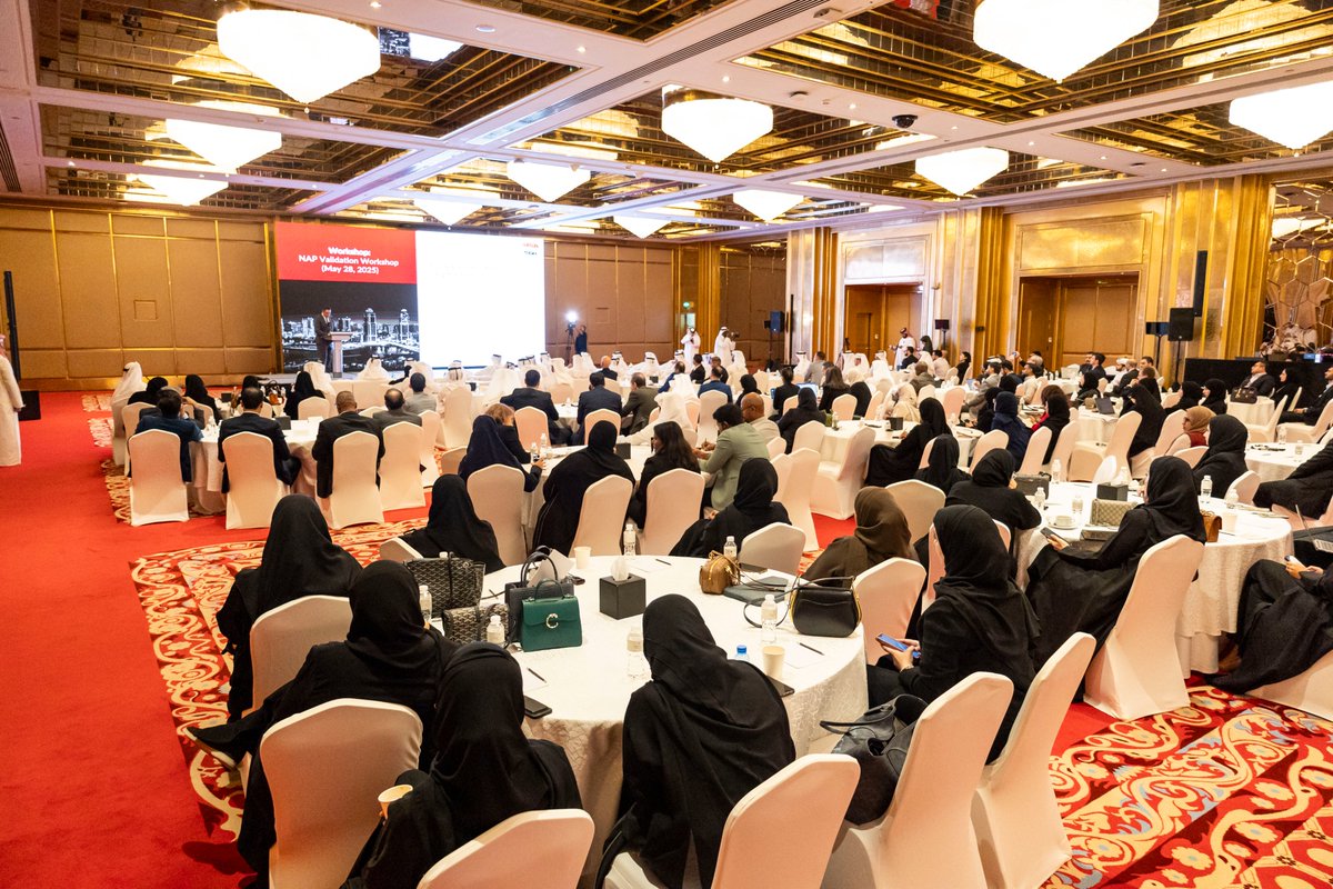 Over 120 stakeholders came together in Doha for a major milestone in Qatar’s climate journey!
 @GGGI_Qatar &amp; @MOECC_Qatar held a workshop to validate priorities for the National Adaptation Plan (NAP) across key sectors, guiding climate action through 2050.
#QatarNAP