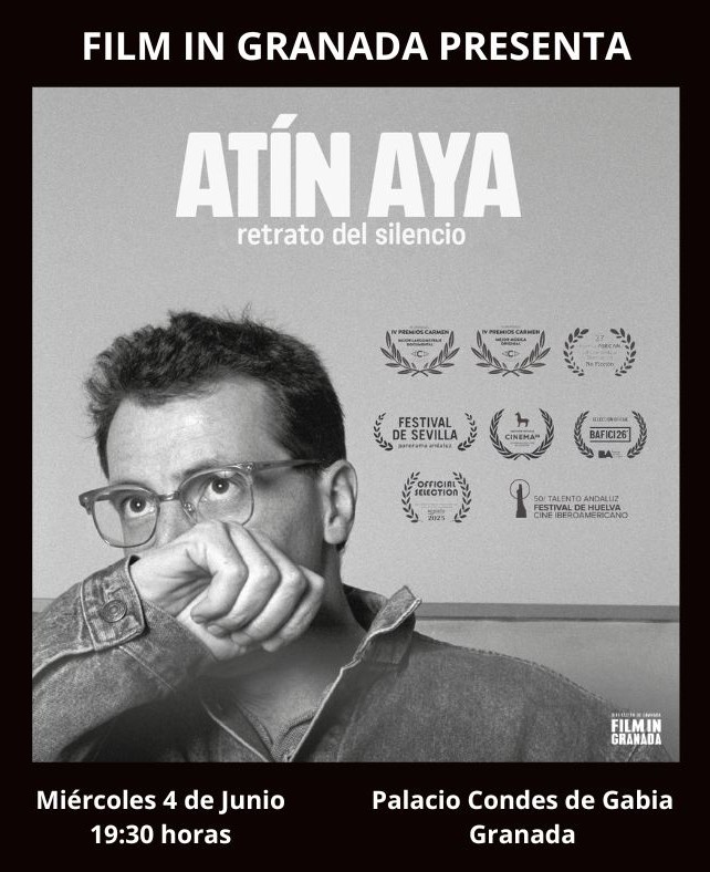 1 SEMANA! El miércoles 4 de junio estrenamos en #Granada el documental sobre Atín Aya, el fotógrafo que inspiró a Alberto Rodríguez en 'La Isla Mínima'. 
👉Pase + coloquio con los directores Hugo Cabezas y Alejandro Toro y sus productores.
👉Entrada libre hasta completar aforo
