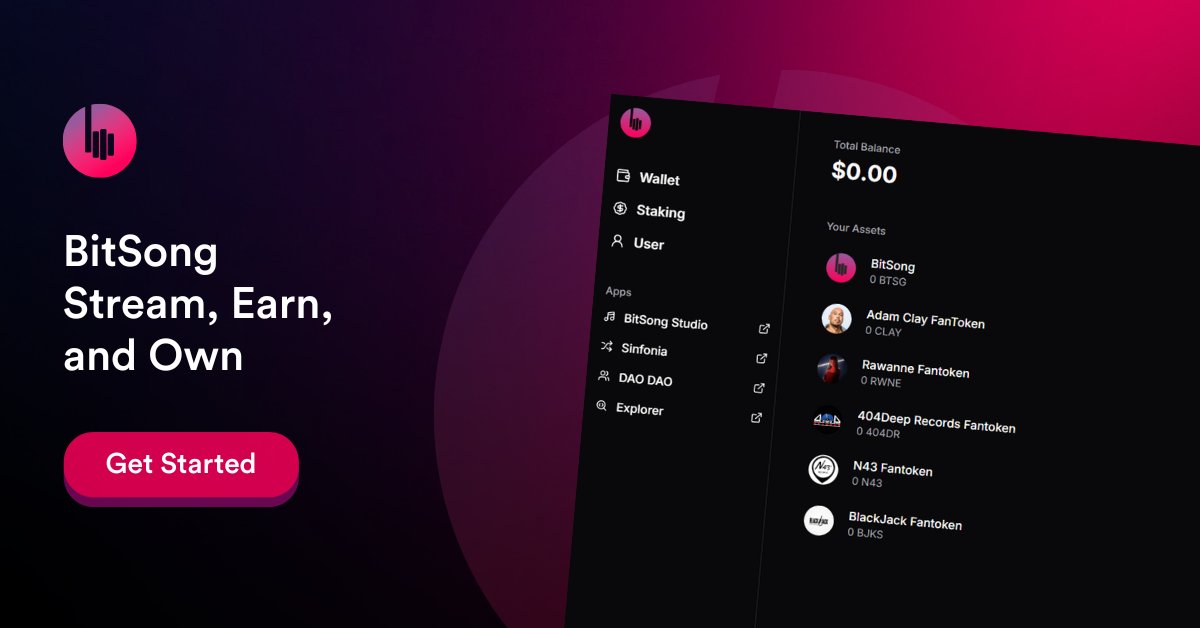 BitSong (@bitsongofficial) on Twitter photo 🚀 IT'S LIVE! The #BitSong App is your new all-in-one gateway to music-powered #Web3!
After months of relentless building, we've reimagined how artists & fans experience blockchain music. Say goodbye to fragmented tools – simplicity meets power! 🎵✨
1/ 🚀 IT'S LIVE! The #BitSong App is your new all-in-one gateway to music-powered #Web3!
After months of relentless building, we've reimagined how artists & fans experience blockchain music. Say goodbye to fragmented tools – simplicity meets power! 🎵✨
1/
