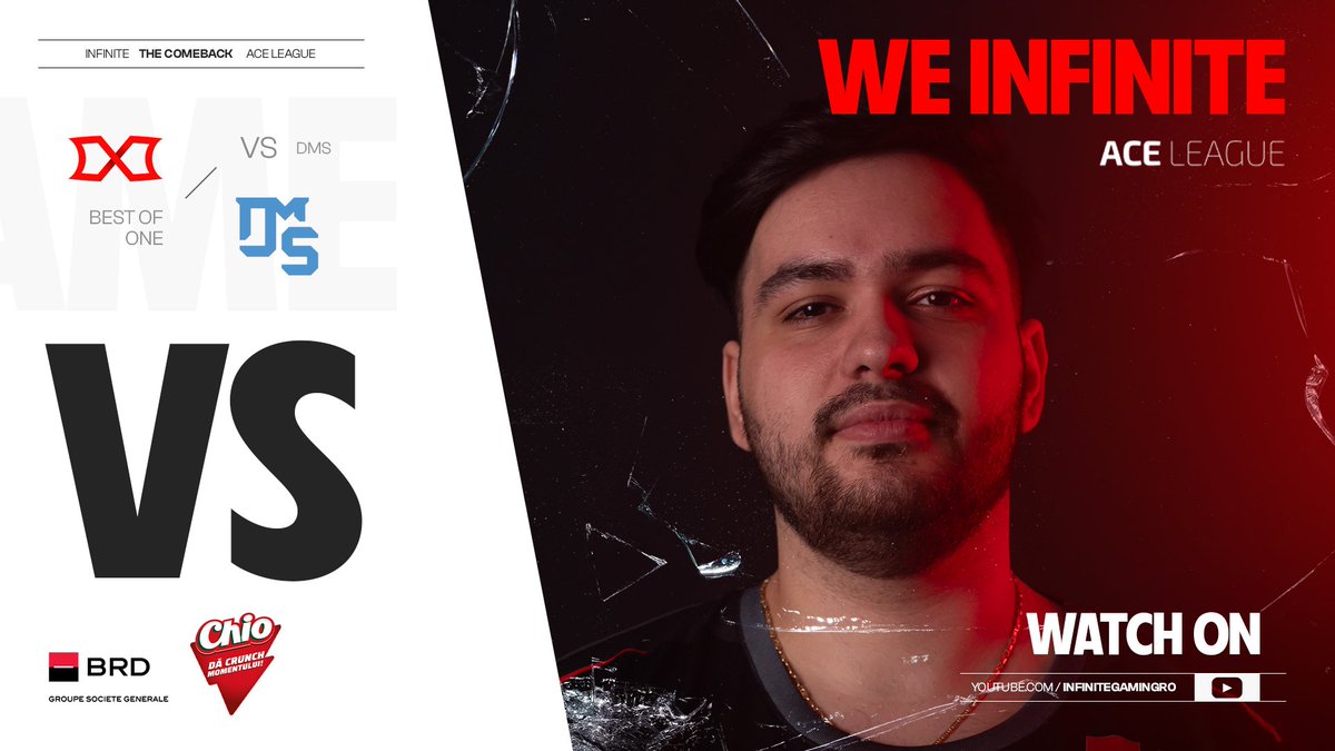 Our main team will face <a href="/DMSESports/">DMSE Sports</a> today 🫣

⏰ 16:00
📺 youtu.be/5r-lWtH-aEs

#WeINFINITE
