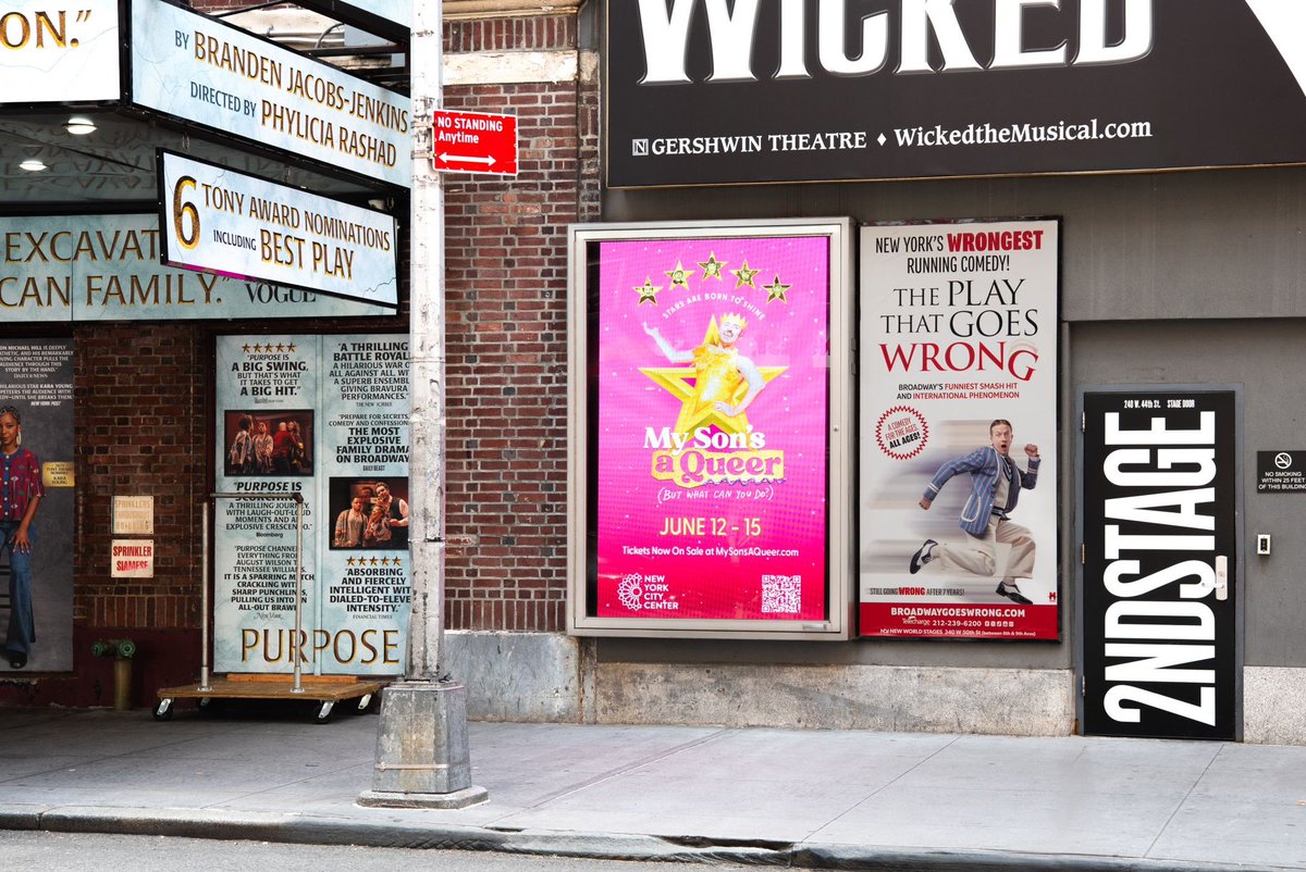 Blue Vista 725 (@bluevista725) on Twitter photo We’re proud of our campaign for the hilarious and profound play My Son’s a Queer at the <a href="/NYCityCenter/">NEW YORK CITY CENTER</a> June 12-15!
*
🏳️🌈 🎭 🏳️🌈 🎭 🏳️🌈 We’re proud of our campaign for the hilarious and profound play My Son’s a Queer at the <a href="/NYCityCenter/">NEW YORK CITY CENTER</a> June 12-15!
*
🏳️🌈 🎭 🏳️🌈 🎭 🏳️🌈