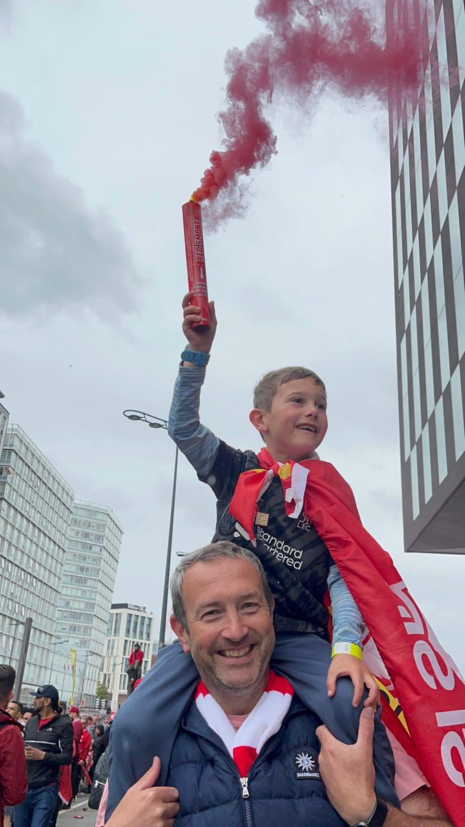 neilGjohns's tweet photo. @TheRedmenTV The kids and Virg on the bus. Best day of my lads life he said wasn’t even bothered he was soaked right through https://t.co/12oFalXINS
