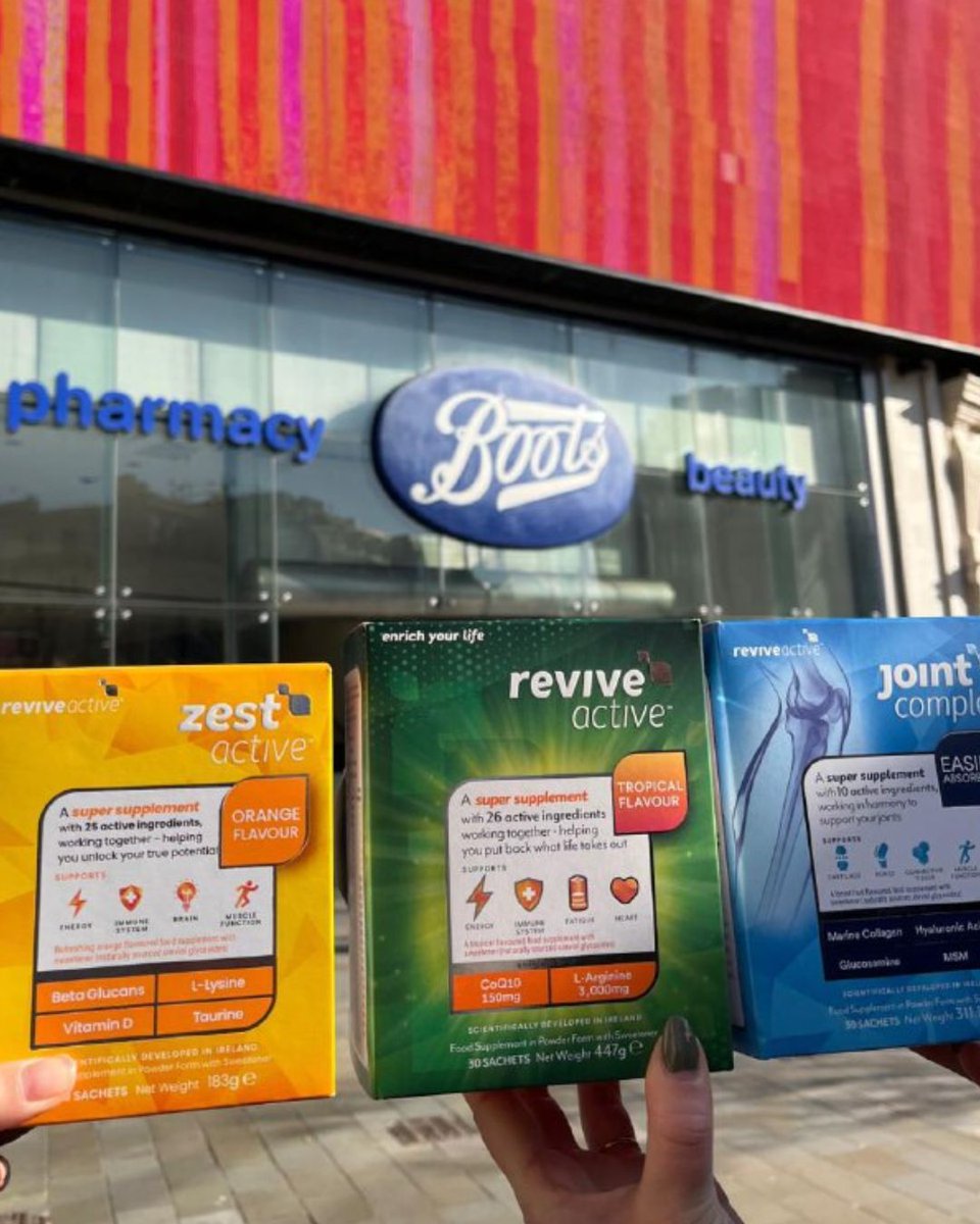 👏<a href="/ReviveActive/">Revive Active</a>, Ireland’s No 1 supplement brand, has announced a partnership with <a href="/BootsUK/">Boots</a> which has seen key products in the range stocked online as well as in stores across the UK since April 28th 2025. 
🎯Click here for more: runningindustryalliance.com/revive-active-…