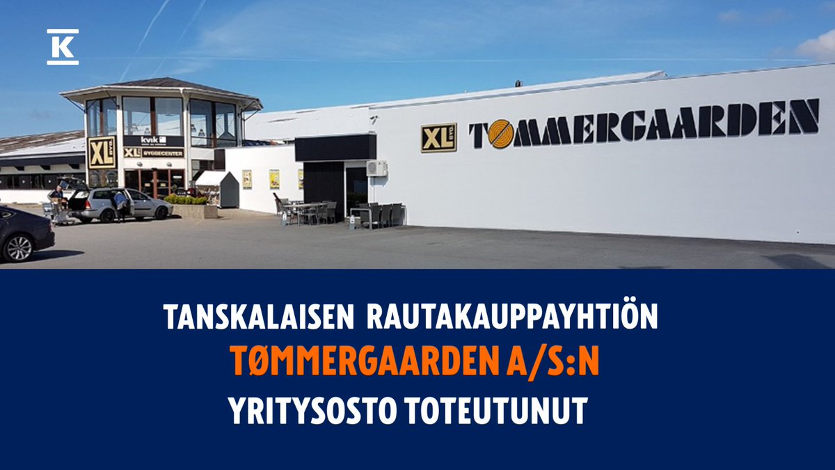 Kolmaskin viime elokuussa julkistetuista rautakauppayritysostoista Tanskassa on saatu maaliin.

Jatkossa Keskon tytäryhtiöllä Davidsenilla on Tanskassa koko maan kattava rautakauppaverkosto 🇩🇰🛠️ 

Tiedote: kesko.fi/media/uutiset-…