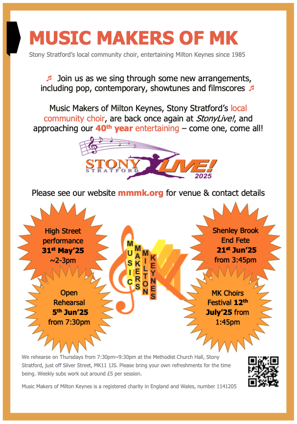 Sunshine has returned! Join us at Stony Live on Saturday, or at any of our public commitments coming up this summer - come one, come all!