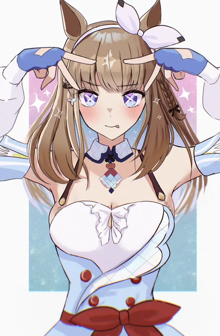 #見た人も無言で舌を出してるキャラを貼る