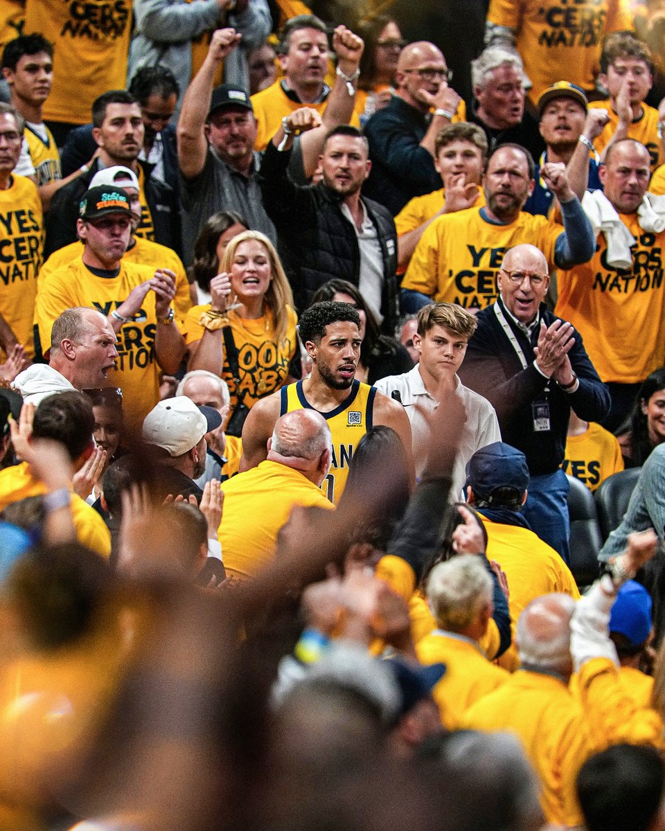 PacerNationBr's tweet image. Bom dia, Pacer Nation! 

Imagina acordar e lembrar que o armador do seu time é Tyrese Halliburton? É assim que acordamos todos os dias.