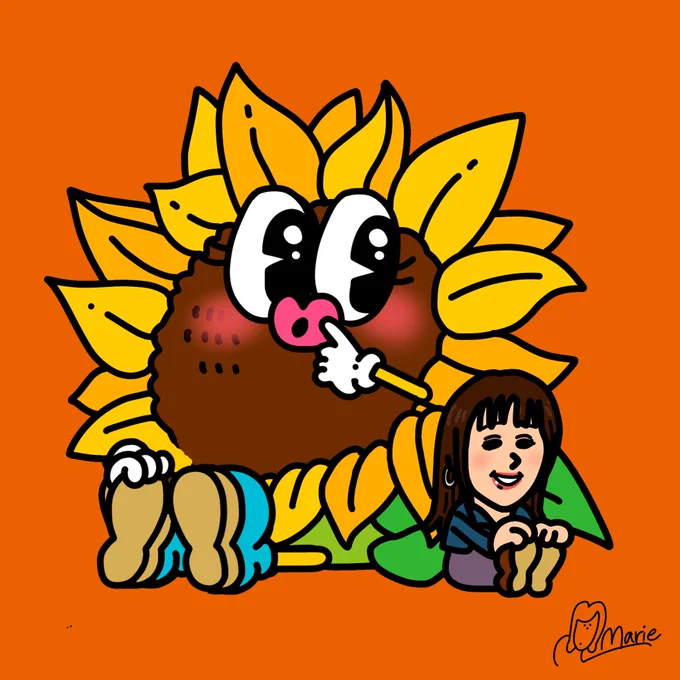 夕方からスタッフが増えましたので似顔絵3名さま描かせていただきました〜この後もお待ちしております! 