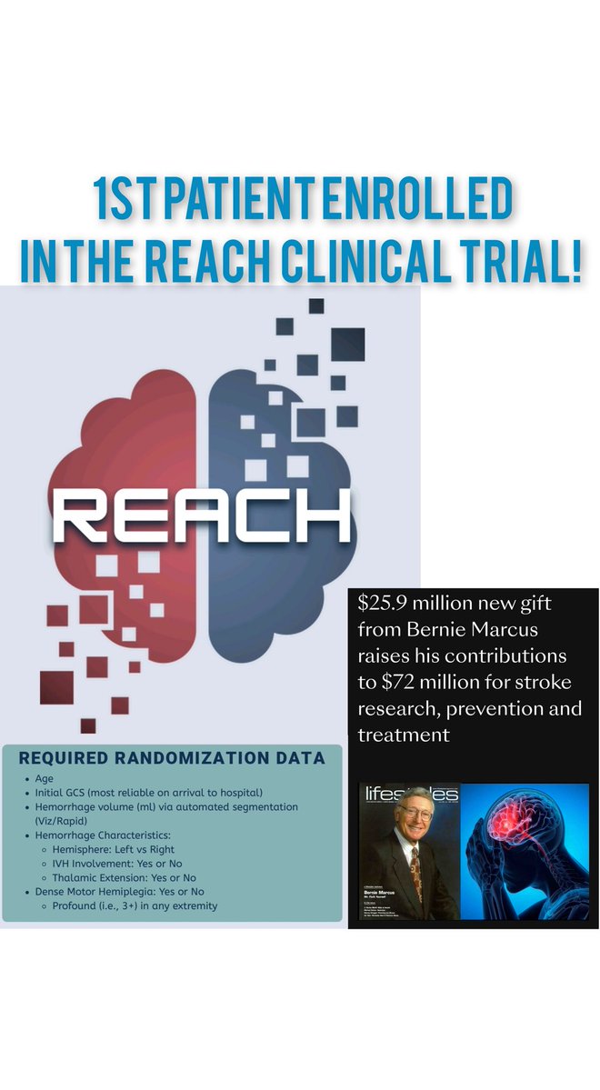 Emory Neurosurgery (@emoryneurosurg) on Twitter photo We have enrolled our 1st patient into the REACH clinical trial led by <a href="/gpradil2/">Gustavo Pradilla</a> Dr. Gustavo Pradilla. This is the 1st study to investigate the use of minimally invasive parafascicular surgery for deep ICH, particularly within anterior basal ganglia. #neurosurgery #REACH We have enrolled our 1st patient into the REACH clinical trial led by <a href="/gpradil2/">Gustavo Pradilla</a> Dr. Gustavo Pradilla. This is the 1st study to investigate the use of minimally invasive parafascicular surgery for deep ICH, particularly within anterior basal ganglia. #neurosurgery #REACH