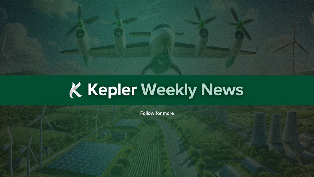 🚨 Kepler Weekly News 

🍃 Aviation Highlights
⮕ Aerodays 2025 (May 7–9) in Warsaw gathered Europe’s top aerospace minds to discuss AI, sustainability, zero-emission technologies and talent development. A strong focus on innovation and cooperation. (aerodays.eu)

⮕