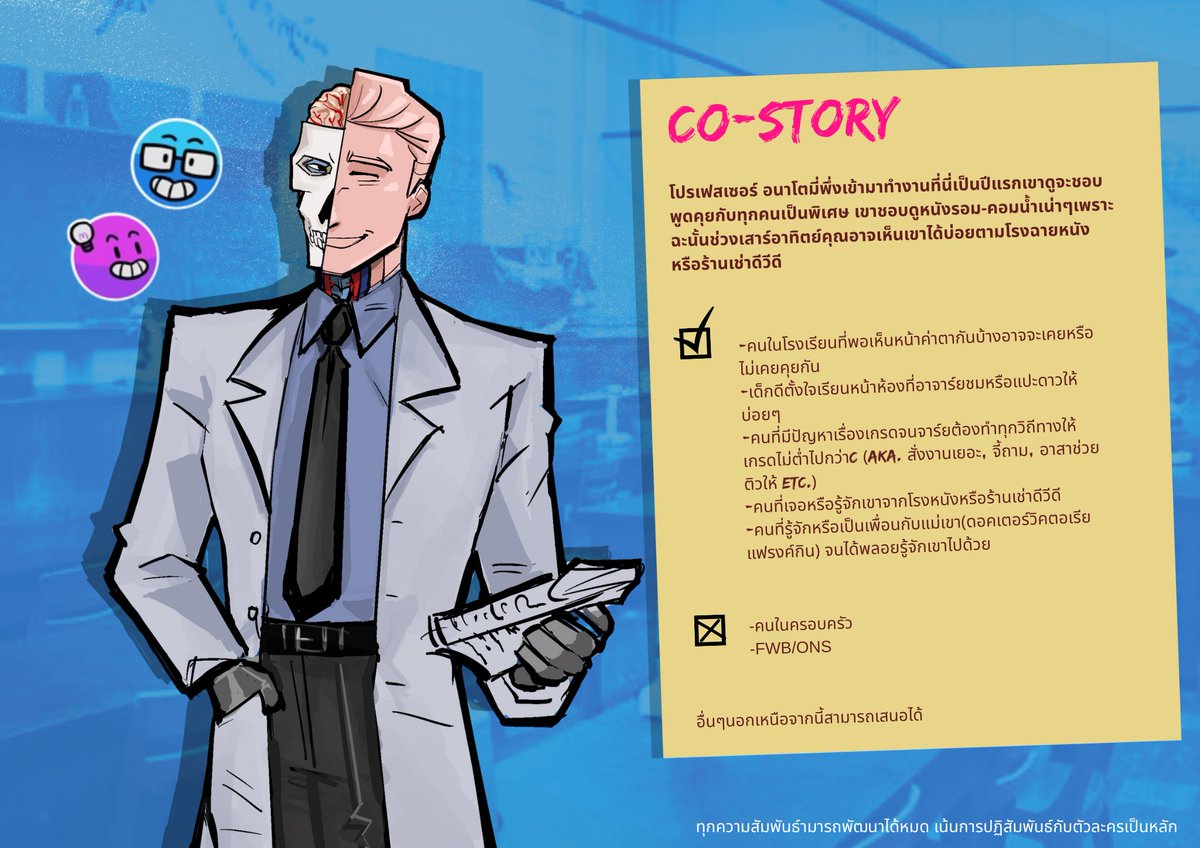 Professor Anatomy (Slow+ผปค.ป่วย) tweet media