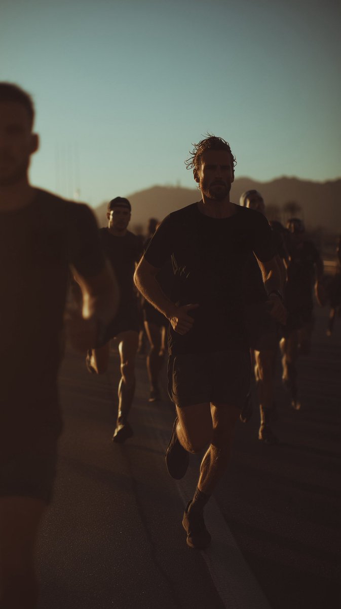 J_C_Prompt's tweet photo. Capturing the essence of freedom when you leave your desk, run outside, and face the terrain. Early mornings, discomfort, mental grit, and shared effort. This is movement as ritual.

#AIArt #TrailRunning #AIStorytelling #CreativeAI #RunCulture #MovementIsMedicine https://t.co/N9GJvDdGxu