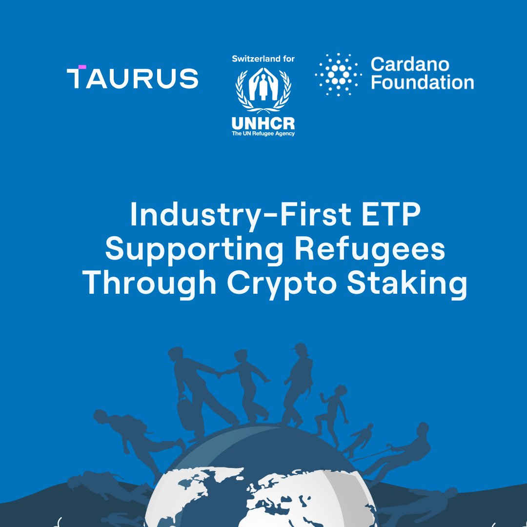 Taurus (@taurus_hq) on Twitter photo Taurus is proud to support the launch of CASL, the Cardano Impact for UNHCR ETP. In collaboration with <a href="/Cardano_CF/">Cardano Foundation</a>, Switzerland for UNHCR, and eu1.hubs.ly/H0kvyKJ0, this project turns ADA staking rewards into direct funding for refugees worldwide.
eu1.hubs.ly/H0kvt290 Taurus is proud to support the launch of CASL, the Cardano Impact for UNHCR ETP. In collaboration with <a href="/Cardano_CF/">Cardano Foundation</a>, Switzerland for UNHCR, and eu1.hubs.ly/H0kvyKJ0, this project turns ADA staking rewards into direct funding for refugees worldwide.
eu1.hubs.ly/H0kvt290