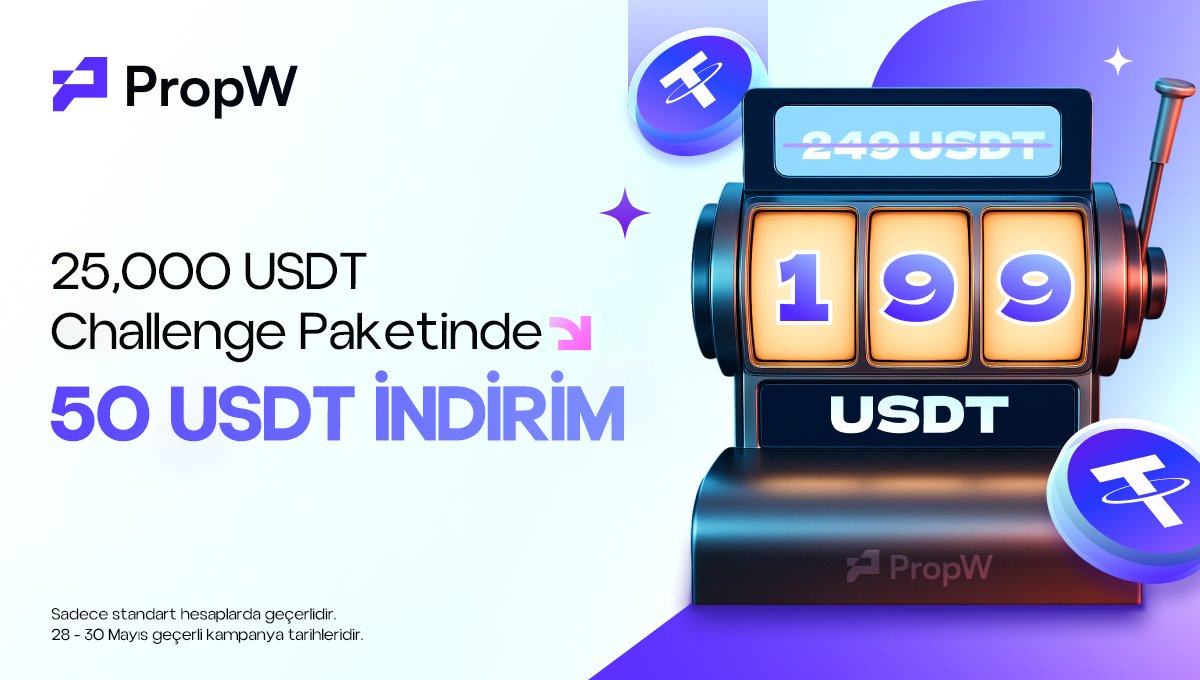 Kısa süreli kampanya!

💸%100 Hesap Ücreti İadesi
💰İlk Payout Dilediğin AN!
🪙Canlı Aşamada Kâr Koruması
🫂Copy Trading Serbest
🗞️Haber Kuralı YOK!

28 - 30 Mayıs geçerli kampanya tarihleridir.