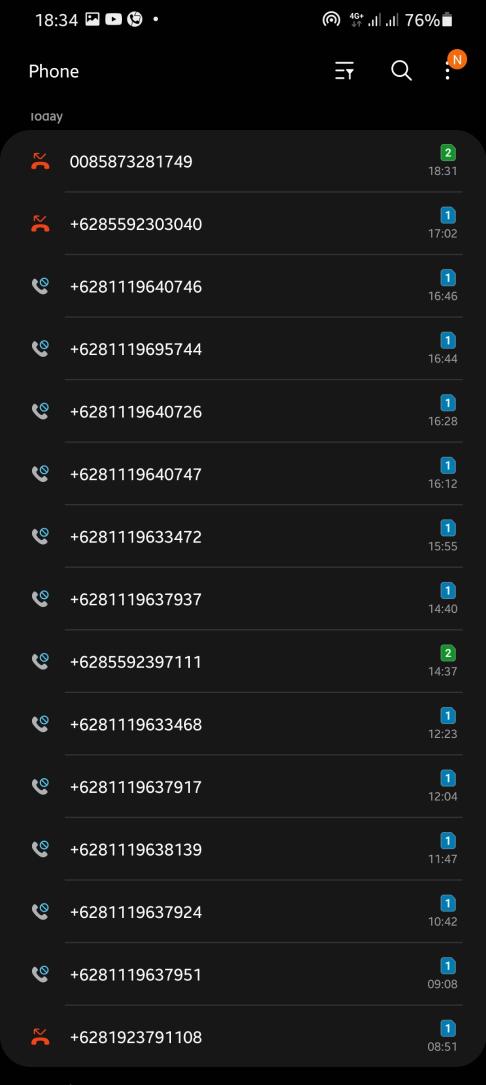 Ngeri ini spam tiap hari berpuluh", ada yg ngalamin hal serupa? <a href="/PRFMnews/">Radio PRFM</a>