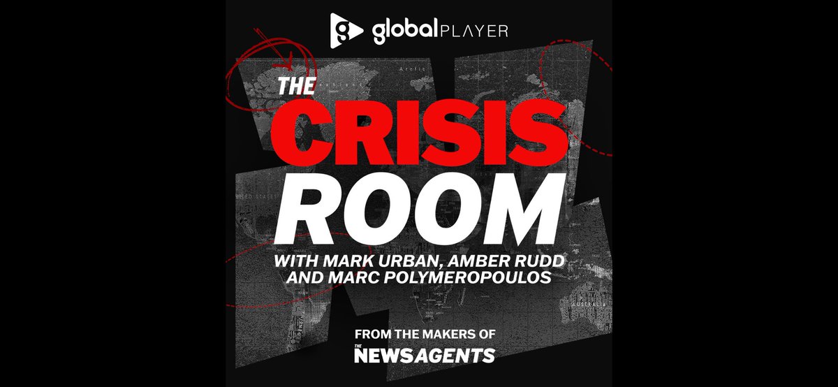 Mark Urban (@markurban01) on Twitter photo 🚨News Alert 🚨 delighted to announce the launch of <a href="/CrisisRoomPod/">The Crisis Room Podcast</a> where I will be decoding global instability from war, espionage, terrorism and subversion to back channel diplomacy with co-hosts <a href="/AmberRuddUK/">Amber Rudd</a> & <a href="/Mpolymer/">Marc Polymeropoulos</a> episodes dropping each Thursday 🚨News Alert 🚨 delighted to announce the launch of <a href="/CrisisRoomPod/">The Crisis Room Podcast</a> where I will be decoding global instability from war, espionage, terrorism and subversion to back channel diplomacy with co-hosts <a href="/AmberRuddUK/">Amber Rudd</a> & <a href="/Mpolymer/">Marc Polymeropoulos</a> episodes dropping each Thursday